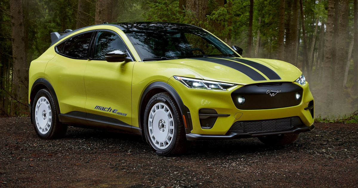 Ford Mustang Mach-E Rally: An Electric SUV for Rally Enthusiasts